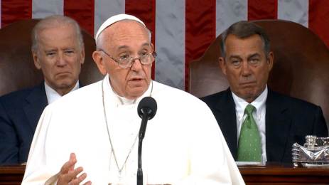 pope francis in congress