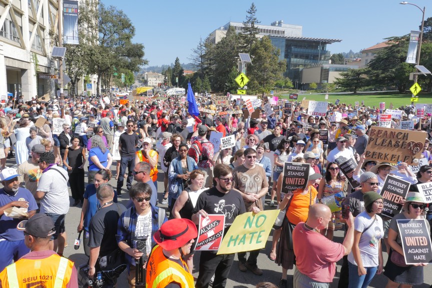 Berkeley peaceful demonstration